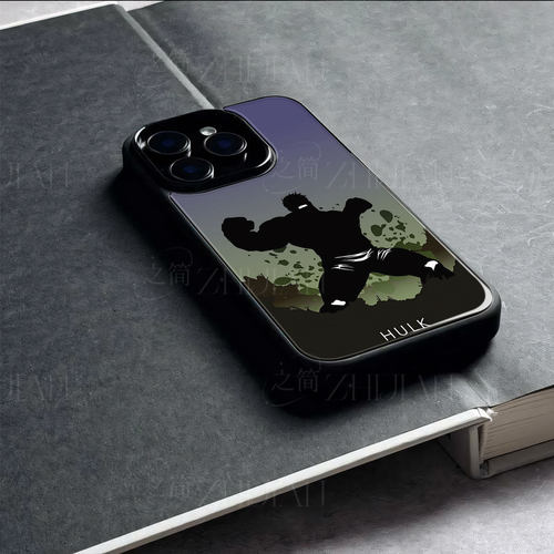 绿巨人磁吸磨砂黑框电镀玻璃手机壳适用苹果iphone17promax华为NOVA13VIVOS16ENOVA9SENOVA14ULTRA