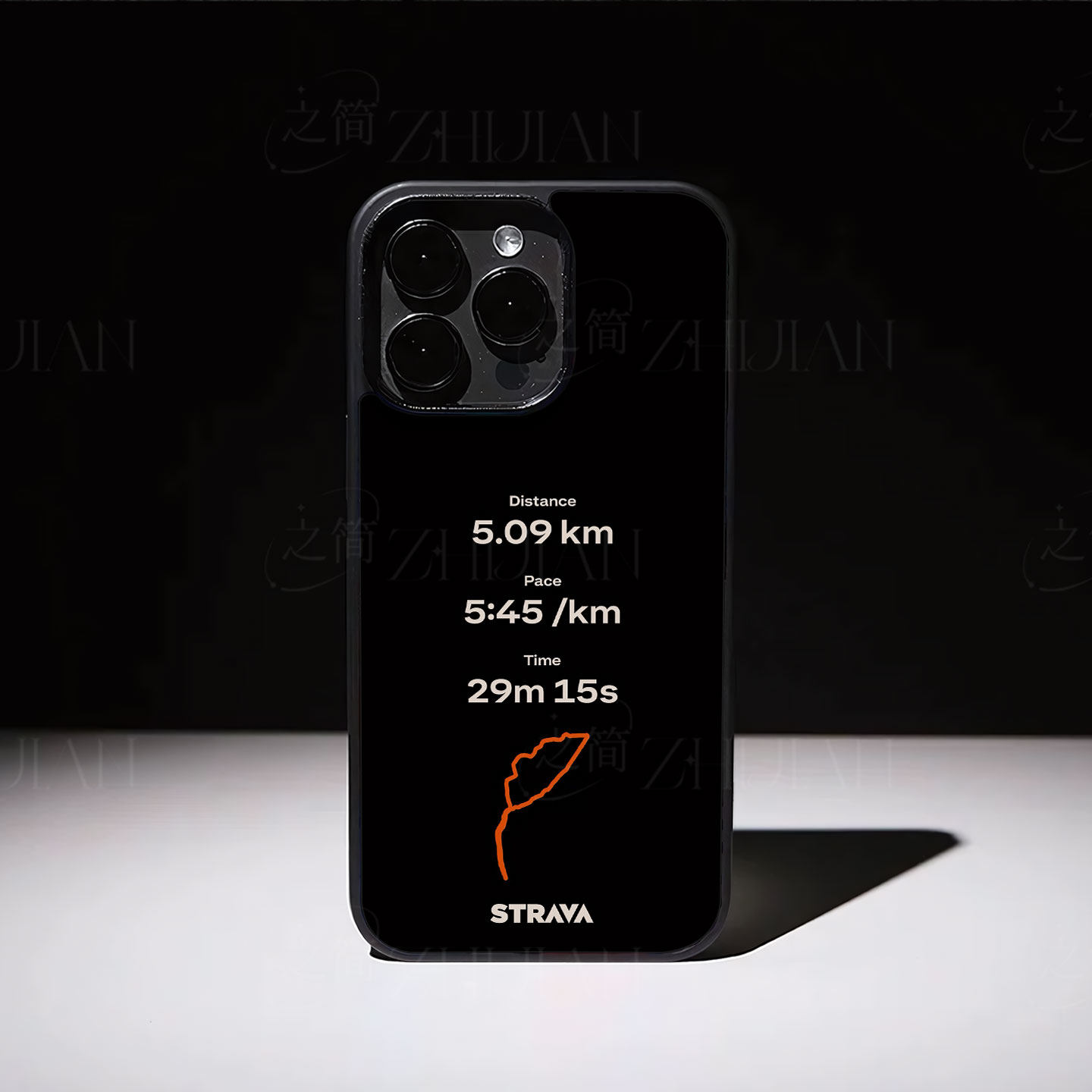 Strava跑步数据磁吸磨砂黑框电镀玻璃手机壳适用苹果iphone17promax华为1加ACE2V荣耀WINOPPORENO11PRO小米13