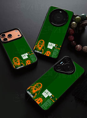 德怀恩韦德磁吸磨砂黑框电镀玻璃手机壳适用苹果iphone17promax华为VIVOS17E荣耀70PROOPPOFINDX7ULTRA1加ACE