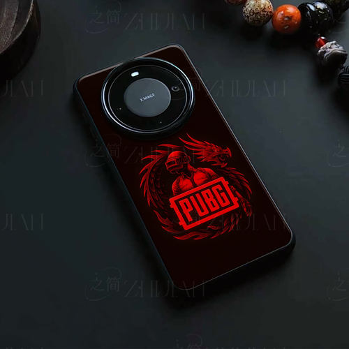 PUBG红龙磁吸磨砂黑框电镀玻璃手机壳适用苹果iphone17promax华为OPPOFINDX8SIQOONEO10PROPLUSIQOONEO9OPPOF