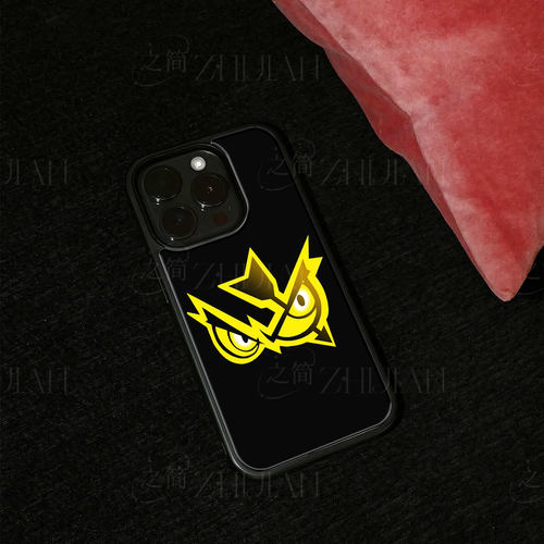 愤怒黄鸟标识磁吸磨砂黑框电镀玻璃手机壳适用苹果iphone17promax华为NOVA8SE畅享90PLUS1加TURBO6PURA70ULTR