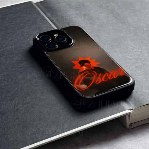 迈凯伦奥斯卡磁吸磨砂黑框电镀玻璃手机壳适用苹果iphone17promax华为VIVOS16ENOVA11SEPURA80PRO荣耀200Pro