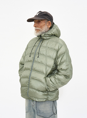 保暖轻盈高级感夹克 韩国正品PARTIMENTO Thermolite环保连帽棉衣