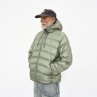 保暖轻盈高级感夹克 韩国正品PARTIMENTO Thermolite环保连帽棉衣