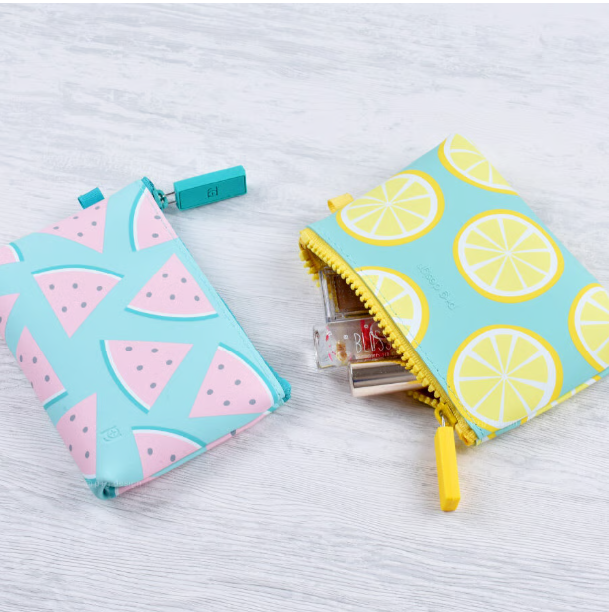 日本p+g design NUU-Small fruit水果马卡龙糖果色创意手拿收纳包
