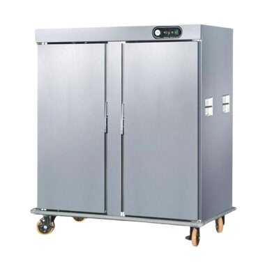 商用不锈钢保温餐车 双门22层食物保温柜 酒店饭店食堂保温设备