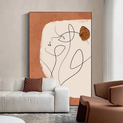 ins风莫兰迪现代简约艺术装饰画