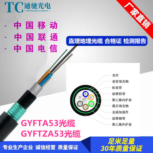 GYFTA53-24b1.3地埋光缆