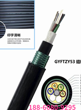 GYFTY53-48B1非金属阻燃32芯光缆GYFTZY53-16B1铠装阻燃12芯光纤