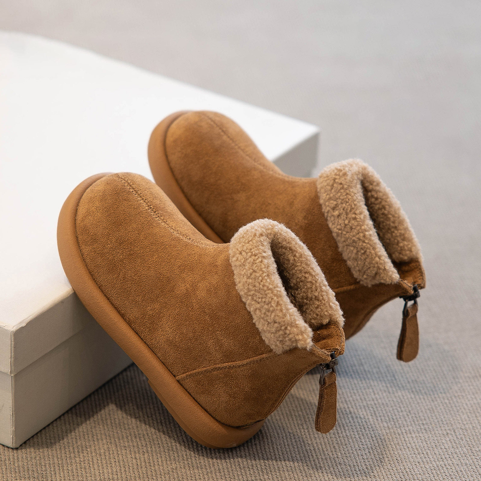 女童雪地靴冬季2025新款女孩加厚保暖棉鞋儿童加绒短靴宝宝棉靴潮,童鞋/婴儿鞋/亲子鞋,棉靴,淘宝优惠券,粉丝福利购,淘宝优惠卷