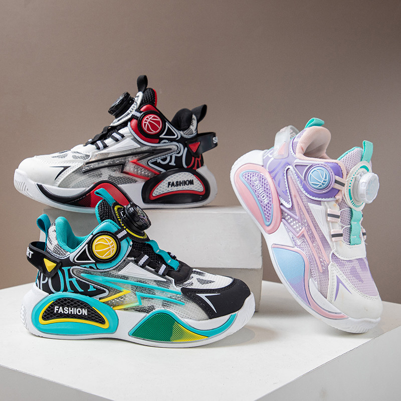 男童运动鞋2025秋季新款儿童篮球鞋旋转扣男孩跑步鞋女童休闲网鞋,童鞋/婴儿鞋/亲子鞋,运动鞋,淘宝优惠券,粉丝福利购,淘宝优惠卷