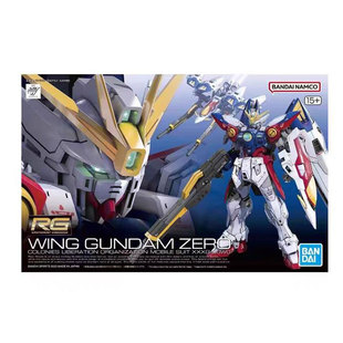 万代 1/144 RG 43 飞翼高达零式 WING GUNDAM ZERO 拼装模型