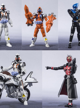 万代 假面骑士 掌动 SHODO-X 14 Fourze 流星 巫骑 法爷 摩托车