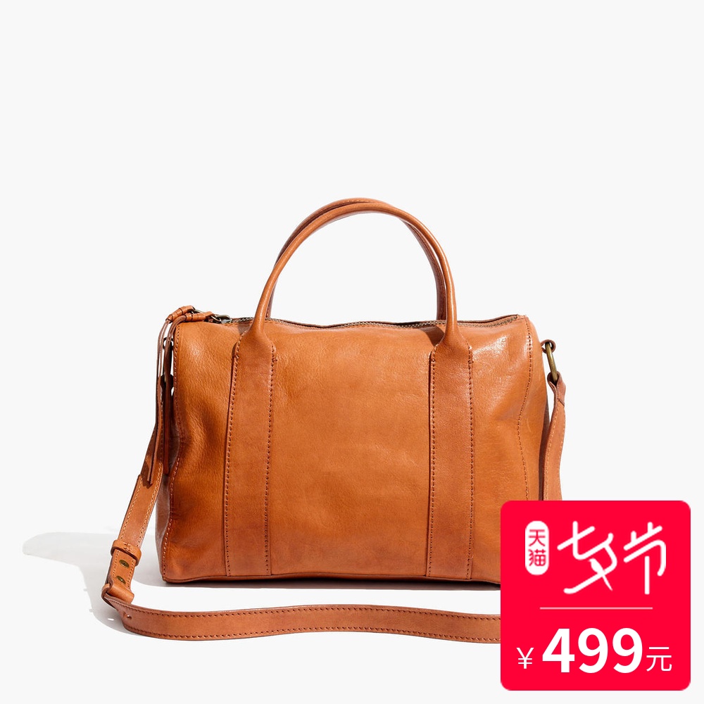 Madewell prague satchelпîˮͰ°ü ÕæÆ¤²¨Ê¿¶Ùб¿æÉϰàͨÇÚÆ¤°ü