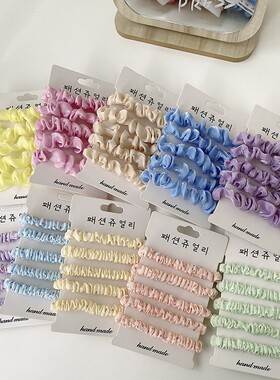发绳2025年新款皮套扎头发饰皮筋