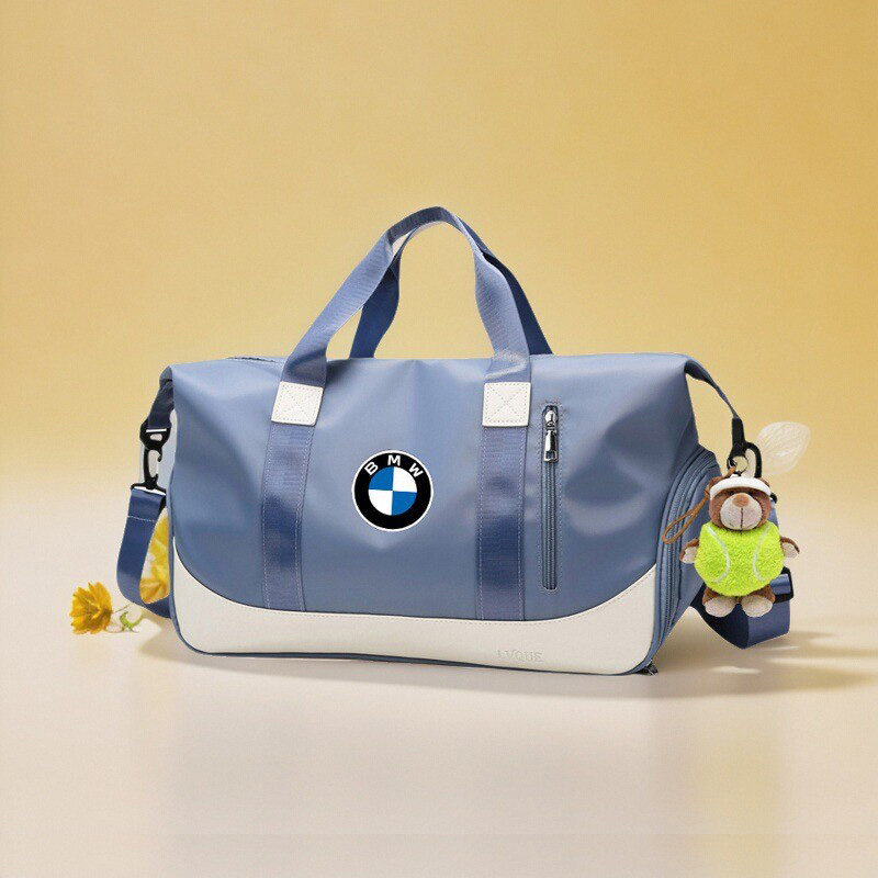 BMW宝马旅行包网红车内用品2025新款女士手提包大容量男款单肩,箱包皮具/热销女包/男包,旅行袋,淘宝优惠券,粉丝福利购,淘宝优惠卷