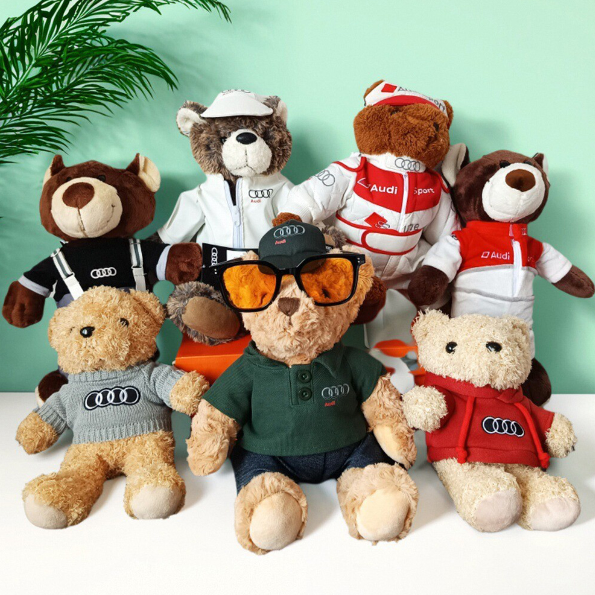 汽车公仔车内饰品摆件4s店礼品