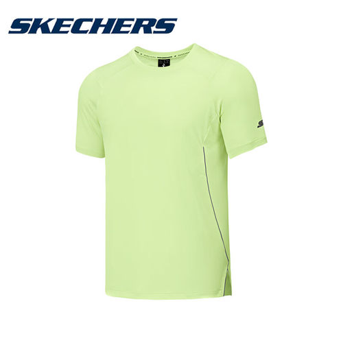 斯凯奇Skechers舒适款短袖运动速干T恤P225M018-013E