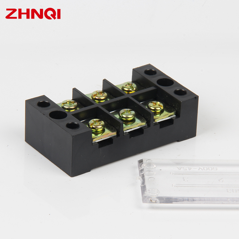 TB4503L½ÓÏß¶Ë×ÓÅÅ45A´óµçÁ÷¾øÔµ¹Ì¶¨µçÔ´µçÏßÁ¬½ÓÆ÷3Pλ½ÓÏßÅÅÖù