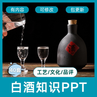 白酒基础知识PPT课件蒸馏酿酒文化工艺技巧入门培训品评讲解酿造