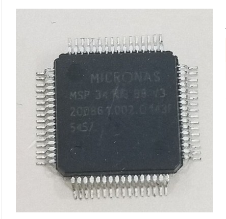 全新MSP 3410G B8 V3 QFP-80脚 丽音解码芯片
