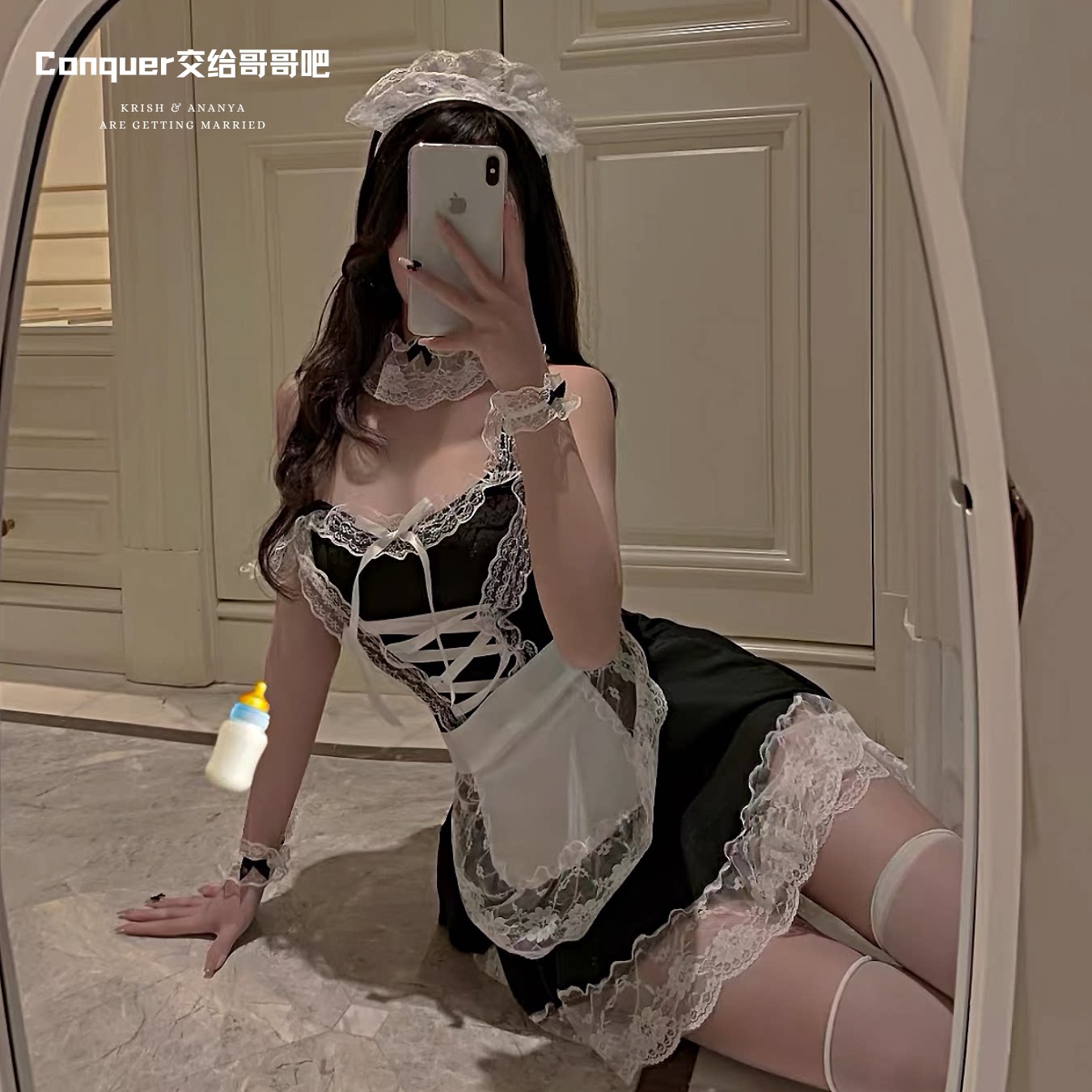 纯欲女仆制服套装性感诱惑女佣裙