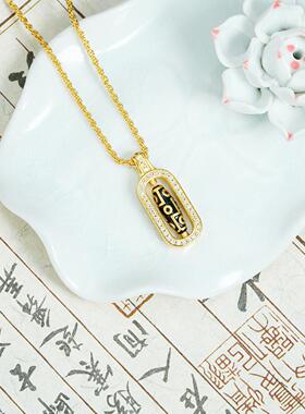 越南沙金宫廷风镶钻天珠葫芦貔貅