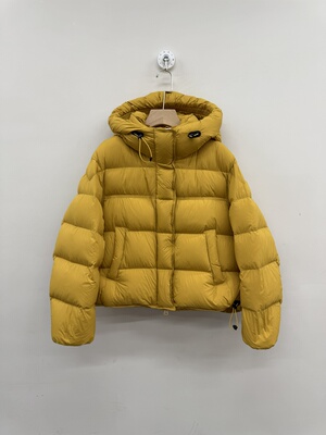 欧货时尚高级感宽松显瘦小个子短款连帽90白鹅绒羽绒服面包服外套