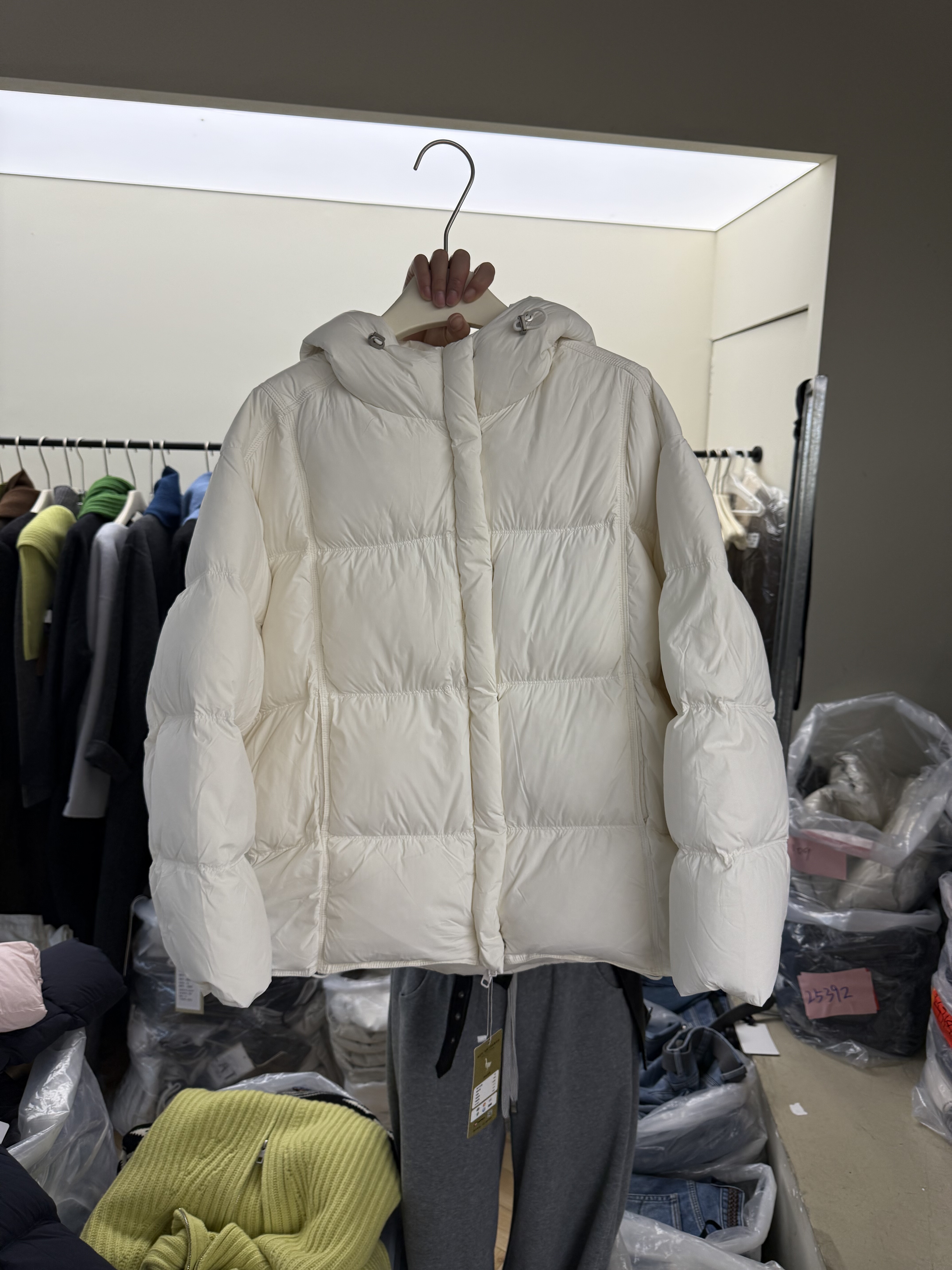 泡芙蓬松软糯90白鸭绒羽绒服外套