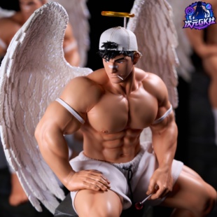 野二成年天使手办 雕像 GK模型 全套配件 集单中 顺丰到付