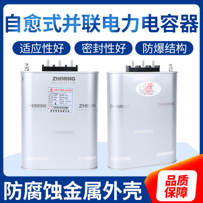 自愈式低压并联电容器400v/450v BSMJ0.4/0.45三相电力无功补偿器