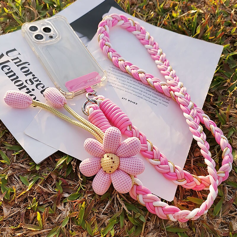 手机挂绳高端长款斜挎可背时尚