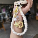 手机挂绳高端编织棉绳手腕款 星星吊坠户外相机钥匙扣短挂链壳结实