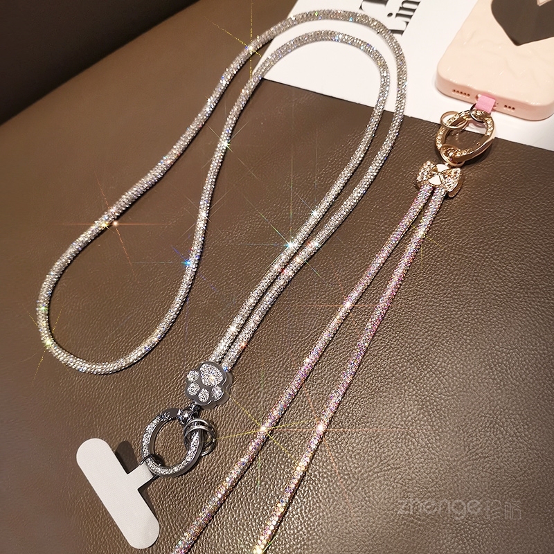 手机挂绳长款斜挎可背挂件