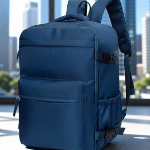 外贸旅行双肩包男女士新款背包短途出差轻便旅游包大容量电脑书包