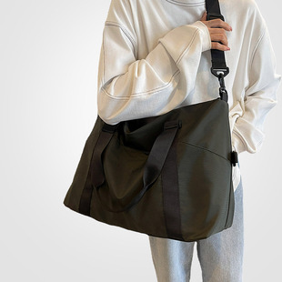 适合小个子的托特包大容量女短期旅行女大学生上课包包通勤斜挎包