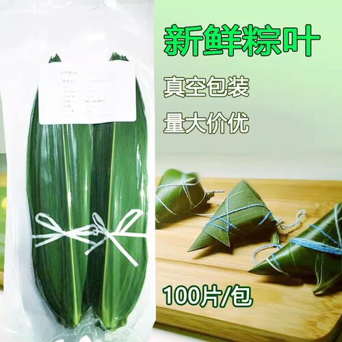 新鲜竹叶粽叶真空包装100片
