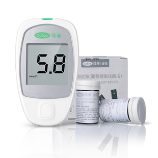 可孚逸测血糖仪家用糖尿病测量试纸测医用测试仪器艾康逸巧EZⅢ