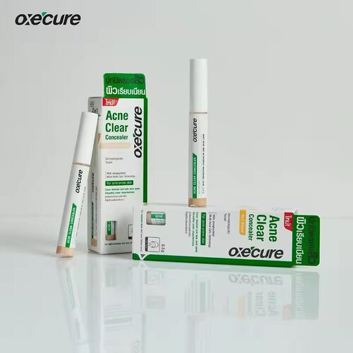 泰国Oxe Cure Oxe痤疮清除遮瑕膏痘印红痘印遮瑕斑点6.5g