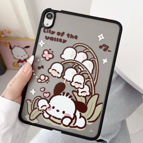 卡通可爱帕洽狗米奇老鼠适用苹果iPad mini7保护套11寸Air6/5防摔硬壳2024年平板电脑pro11寸10.2防弯外壳9代