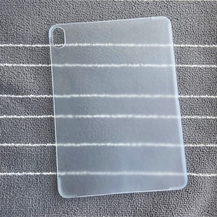 缺边适用2024苹果iPad Pro11寸12.9寸10.9磨砂透明壳Air6保护套吸笔超薄硬壳20/21/22年Air5抗防弯平板套13寸