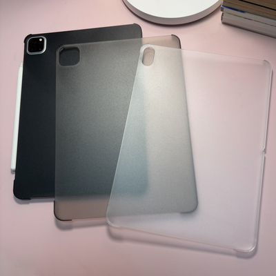 苹果iPadPro11寸磨砂透明缺边壳