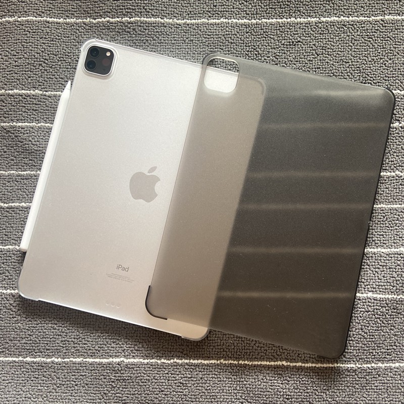 2024年新款iPad Pro11寸5/6代12.9防弯保护套13英寸缺边air4超薄磨砂硬壳第10代平板后壳mini6适用苹果21款20