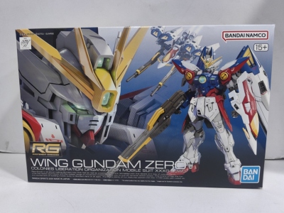万代RG 1/144飞翼零式高达TV版WINGGUNDAMZERO XXXG-00W0拼装模型