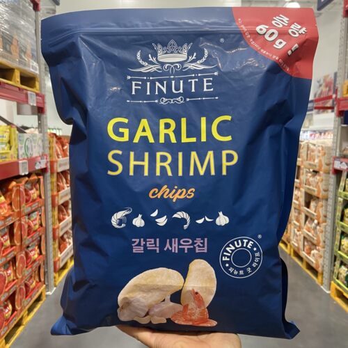 山姆正品蒜味虾片韩国进口趣莱福