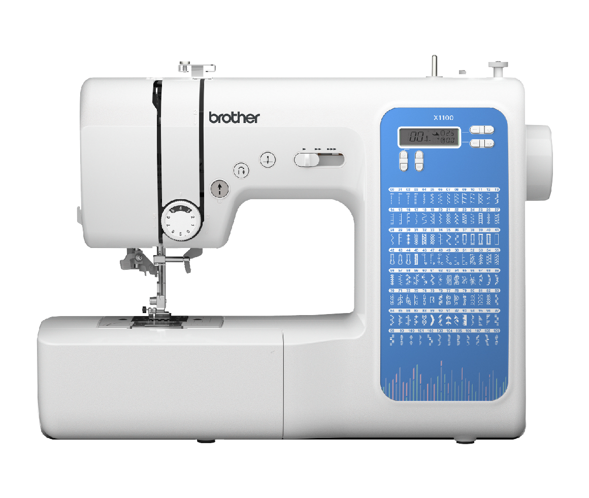 日本brother兄弟自动家用电动多功能缝纫机x1100进口电子智能台式