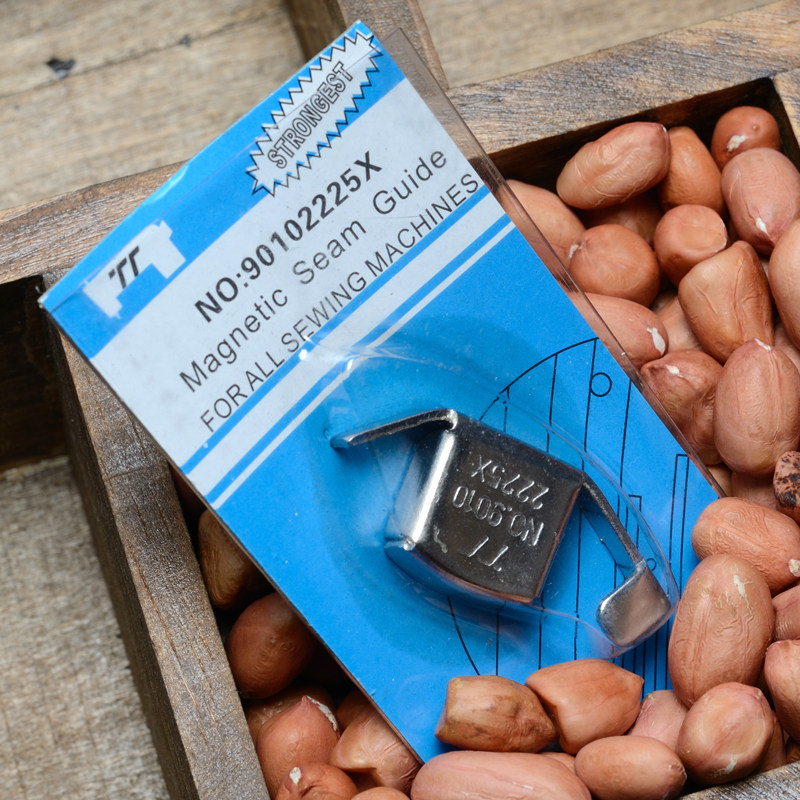 电脑车家用缝纫机平车磁铁靠边靠山挡边器定规器定位器大号小号