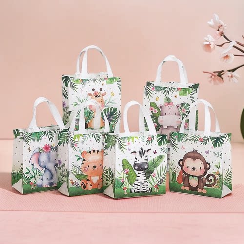 卡通动物丛林系列礼品袋