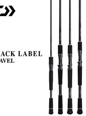 DAIWA达亿瓦 黑标BLACK LABEL TRAVEL便携多节路亚钓鱼竿鲈鱼竿