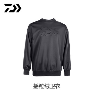 连帽摇粒绒卫衣保暖长袖 DAIWA达亿瓦 圆领 6024CS 外套 24秋冬DE